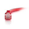 C2G 10ft Cat6a Snagless Unshielded (UTP) Network Patch Ethernet Cable-Red