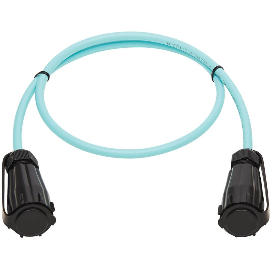 Tripp Lite 10Gb Duplex Multimode 50/125 OM3 Fiber Patch Cable, Aqua, 10M