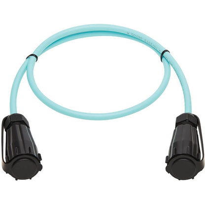 Tripp Lite 10Gb Duplex Multimode 50/125 OM3 Fiber Patch Cable, Aqua, 10M