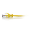 C2G 7ft Cat6a Snagless Unshielded (UTP) Network Patch Ethernet Cable-Yellow