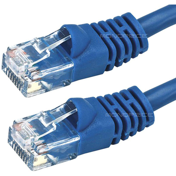 Monoprice Cat6 24AWG UTP Ethernet Network Patch Cable, 10ft Blue