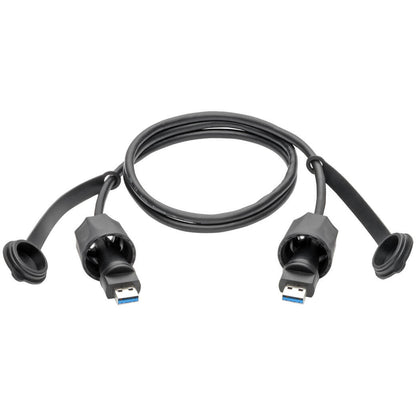 Tripp Lite USB-A Cable SuperSpeed USB 3.0/3.1 Industrial Shielded M/M 3ft