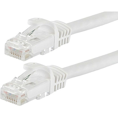 Monoprice FLEXboot Series Cat6 24AWG UTP Ethernet Network Patch Cable, 50ft White