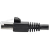 Tripp Lite Cat6a Snagless Shielded STP Patch Cable 10G, PoE, Black M/M 5ft