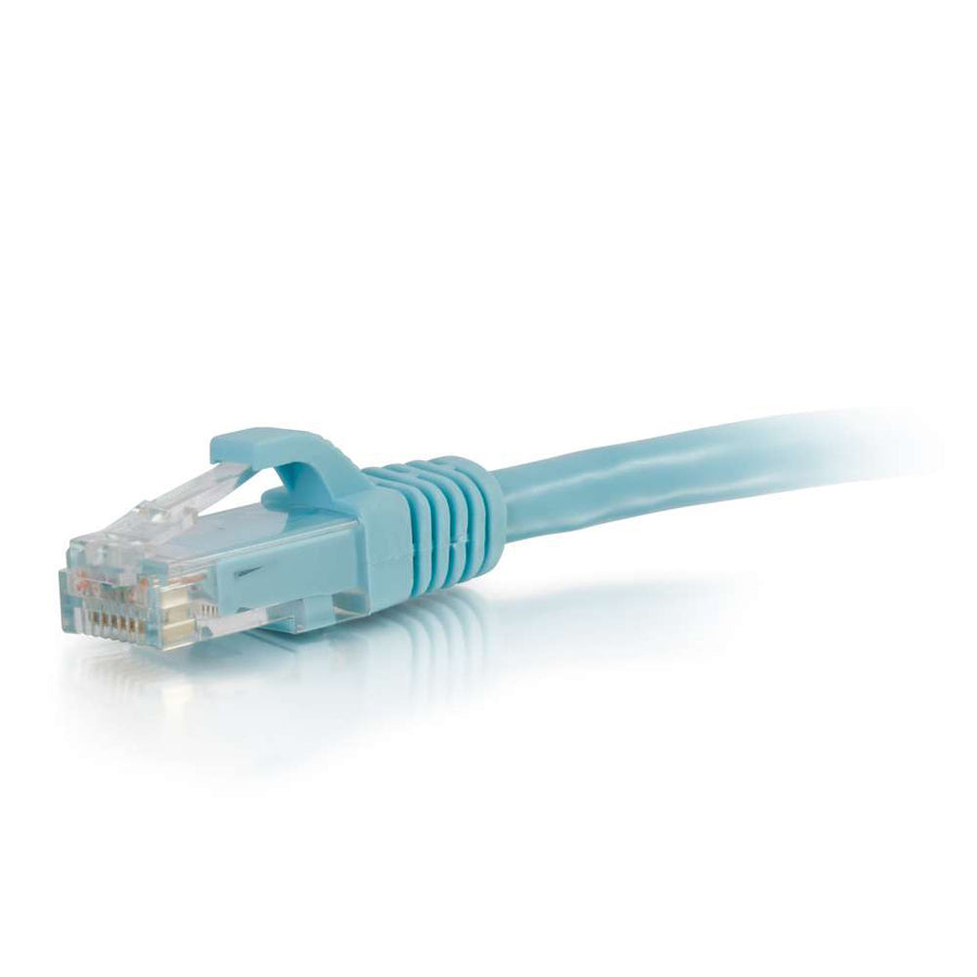 C2G 75ft Cat6a Snagless Unshielded (UTP) Network Patch Ethernet Cable-Aqua