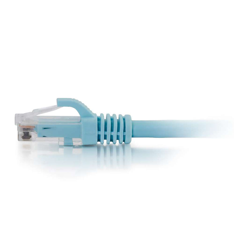 C2G 75ft Cat6a Snagless Unshielded (UTP) Network Patch Ethernet Cable-Aqua