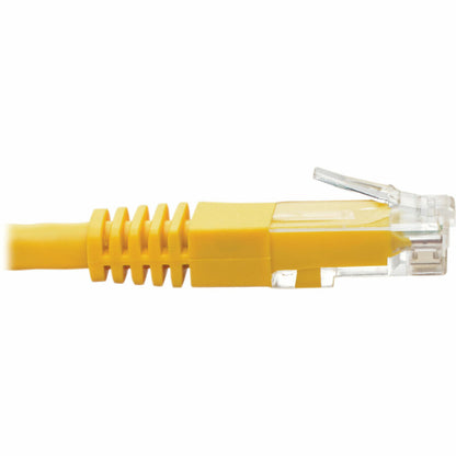 Tripp Lite Cat6 Cat5e Gigabit Molded Patch Cable RJ45 M/M 550MH Yellow 35ft 35'