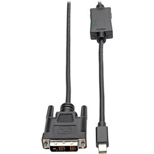 Tripp Lite Mini DisplayPort to DVI Adapter Cable (M/M), 1080p, 3 ft.