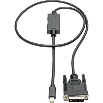 Tripp Lite Mini DisplayPort to DVI Adapter Cable (M/M), 1080p, 3 ft.