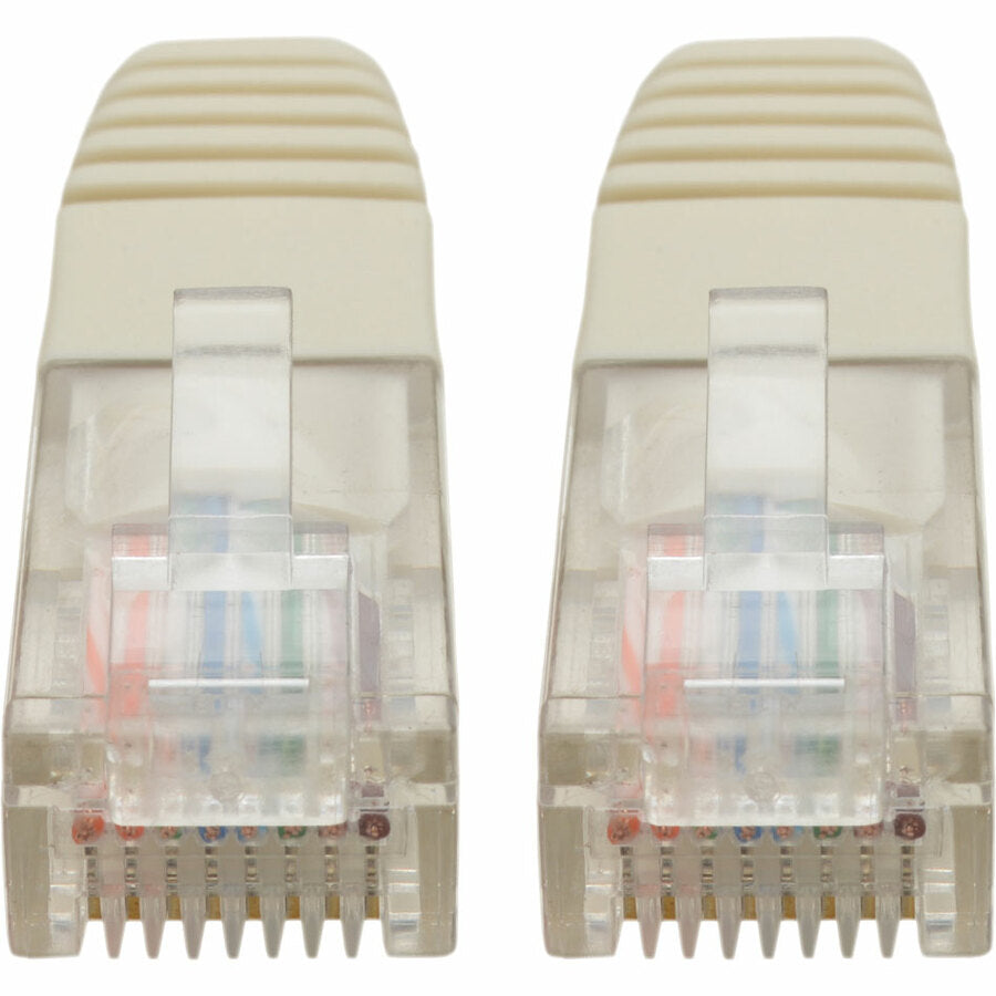 Tripp Lite Cat5e 350 MHz Molded UTP Patch Cable (RJ45 M/M), White, 15 ft.
