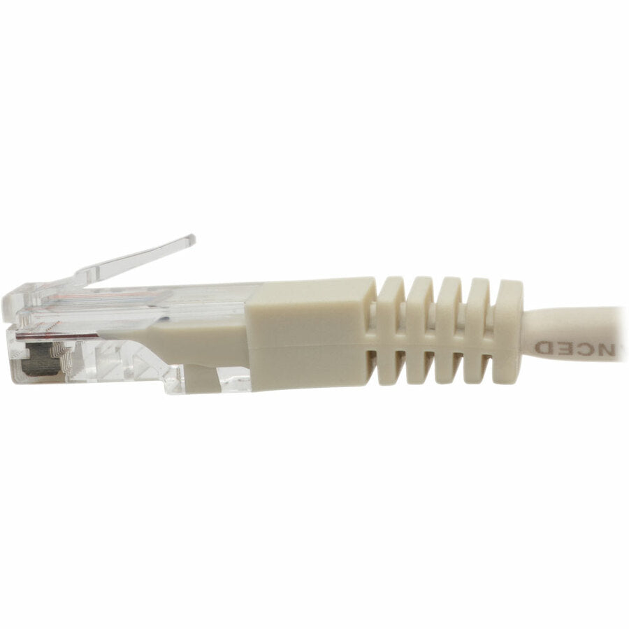 Tripp Lite Cat5e 350 MHz Molded UTP Patch Cable (RJ45 M/M), White, 15 ft.