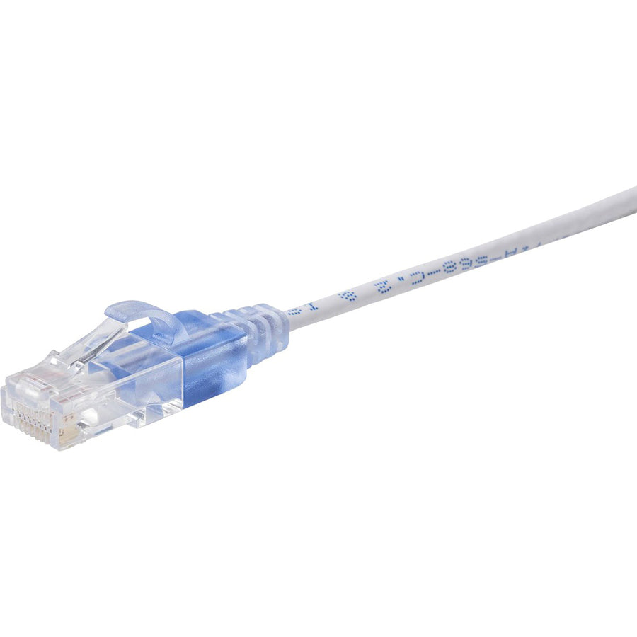 Monoprice 10-Pack, SlimRun Cat6A Ethernet Network Patch Cable, 10ft White