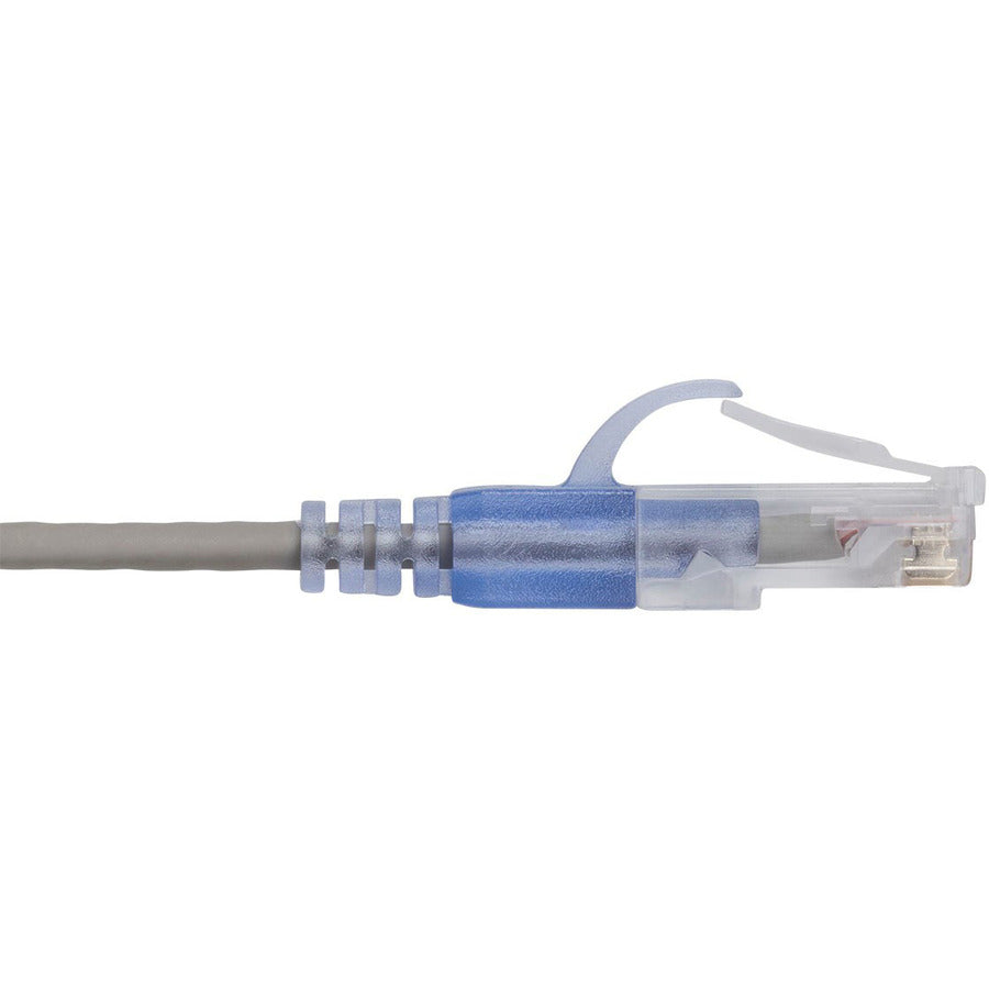 Monoprice 10-Pack, SlimRun Cat6A Ethernet Network Patch Cable, 1ft Gray