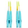 Tripp Lite Duplex Multimode Fiber Patch Cable OM5 LC LC 50/125 100Gb 3M