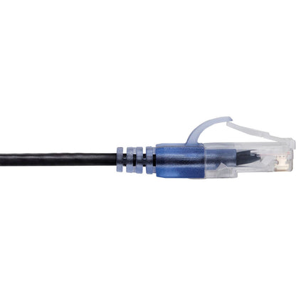 Monoprice 5-Pack, SlimRun Cat6A Ethernet Network Patch Cable, 10ft Black