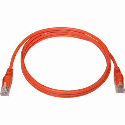 Tripp Lite Cat5e 350 MHz Snagless Molded UTP Patch Cable (RJ45 M/M), Orange, 6 ft.