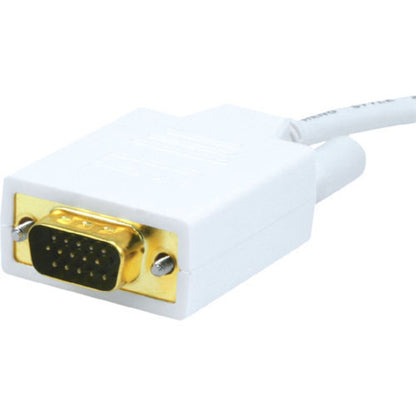 Monoprice 3ft 32AWG Mini DisplayPort to VGA Cable - White
