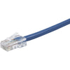 Monoprice ZEROboot Series Cat6 24AWG UTP Ethernet Network Patch Cable, 7ft Blue