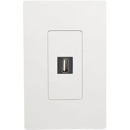 Tripp Lite USB Keystone Panel Mount Extension Coupler Cable M/F Angled 1ft