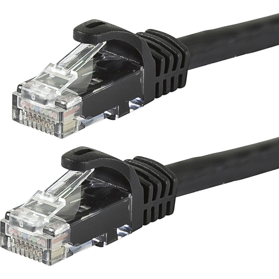 Monoprice FLEXboot Series Cat5e 24AWG UTP Ethernet Network Patch Cable, 50ft Black
