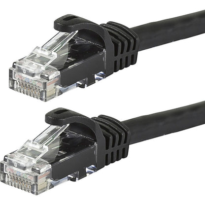 Monoprice FLEXboot Series Cat5e 24AWG UTP Ethernet Network Patch Cable, 50ft Black