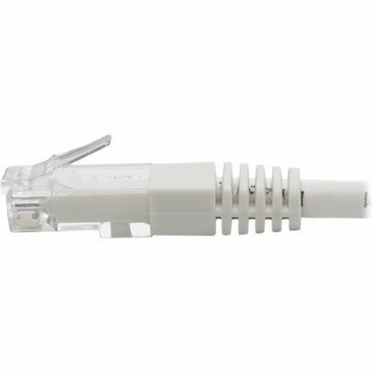 Tripp Lite Cat6 Cat5e Gigabit Molded Patch Cable RJ45 M/M White 550Mh 100ft 100'