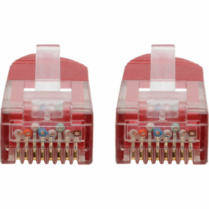 Tripp Lite Cat6 Cat5e Gigabit Molded Patch Cable RJ45 M/M 550MHz Red 5ft 5'