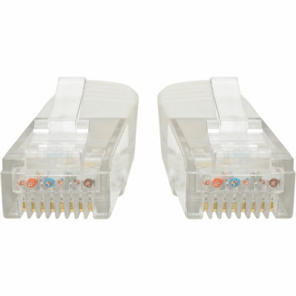 Tripp Lite Cat6 Cat5e Gigabit Molded Patch Cable RJ45 M/M 550MHz White 6ft