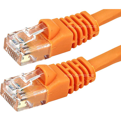 Monoprice Cat6 24AWG UTP Ethernet Network Patch Cable, 3ft Orange