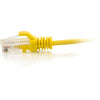 C2G 3ft Cat6 Ethernet Cable - Slim - Snagless Unshielded (UTP) - Yellow
