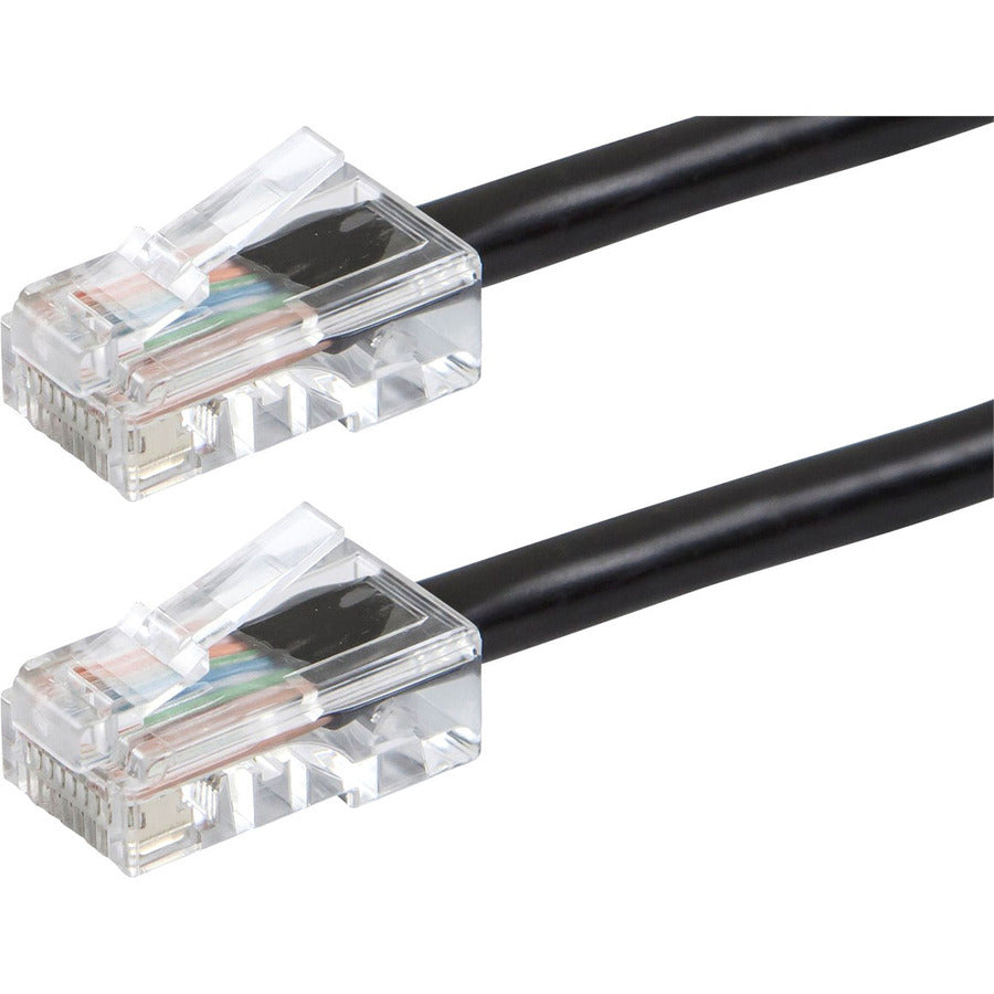 Monoprice ZEROboot Series Cat6 24AWG UTP Ethernet Network Patch Cable, 50ft Black