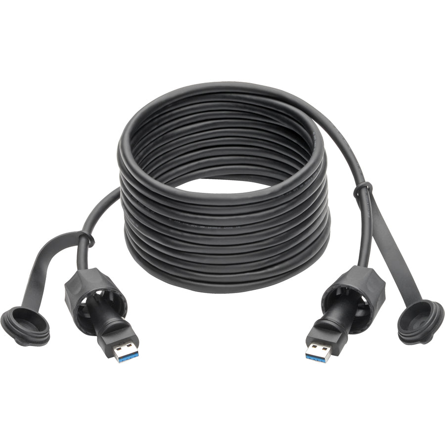 Tripp Lite USB-A Cable SuperSpeed USB 3.0/3.1 Industrial Shielded M/M 13ft