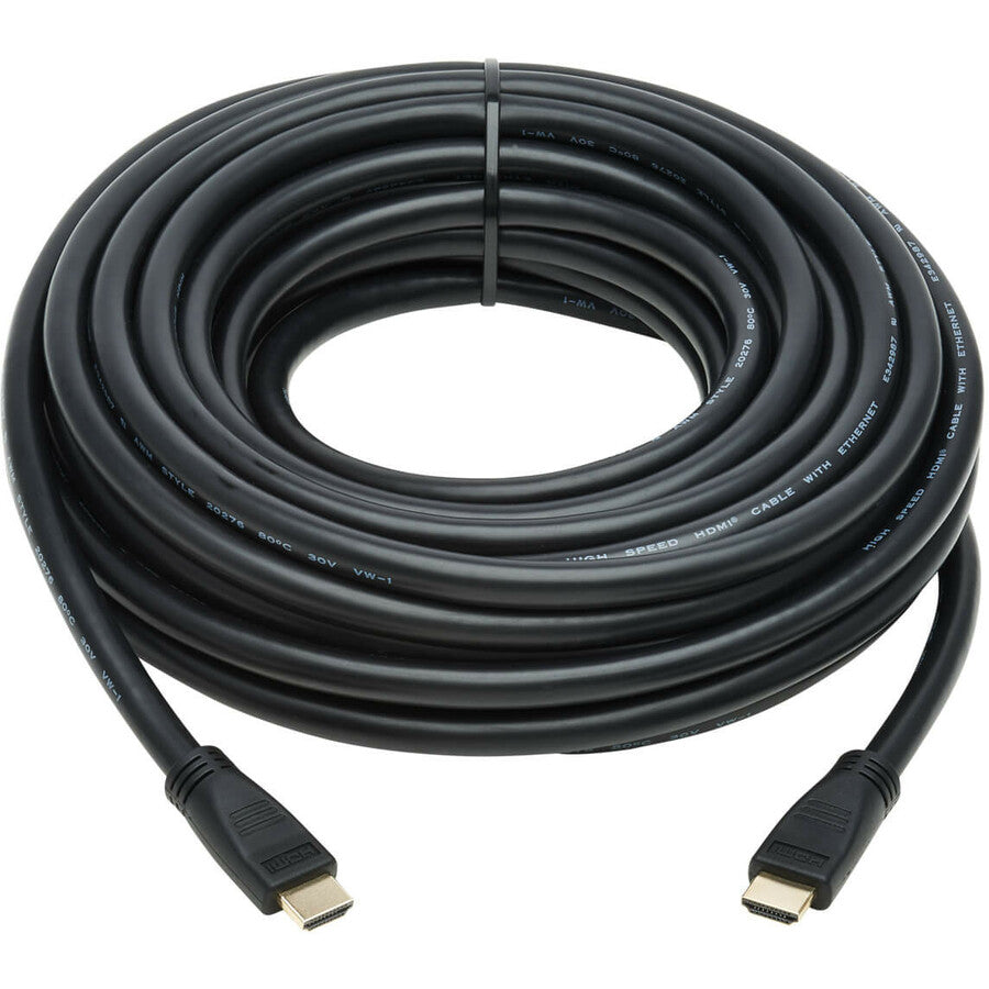 Tripp Lite HDMI Cable High-Speed with Ethernet 4K No Booster M/M Black 45ft