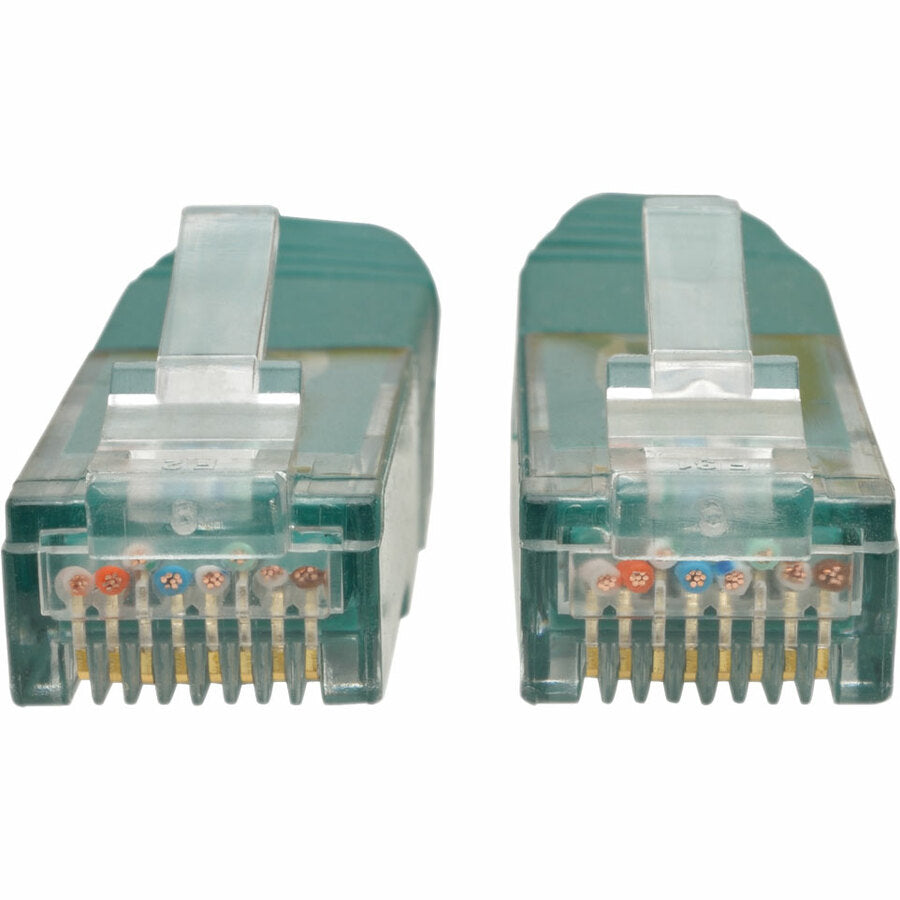 Tripp Lite Cat6 Cat5e Gigabit Molded Patch Cable RJ45 M/M 550MHz Green 6ft