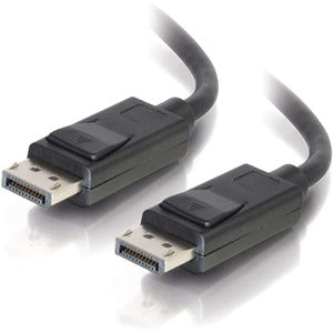 C2G 1ft 8K DisplayPort Cable - 4K to 8K DisplayPort Cable with Latches