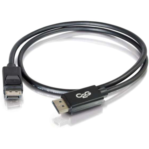 C2G 1ft 8K DisplayPort Cable - 4K to 8K DisplayPort Cable with Latches