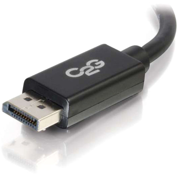 C2G 1ft 8K DisplayPort Cable - 4K to 8K DisplayPort Cable with Latches