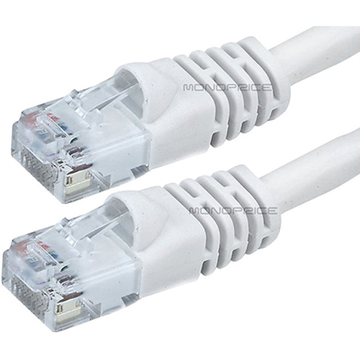Monoprice Cat6 24AWG UTP Ethernet Network Patch Cable, 75ft White