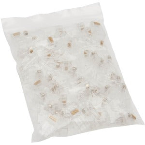 Tripp Lite Cat6 RJ45 Pass-Through UTP Modular Plug, 50 Pack
