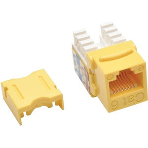 N238-001-YW Cat6 110-punch Down Keystone Jack