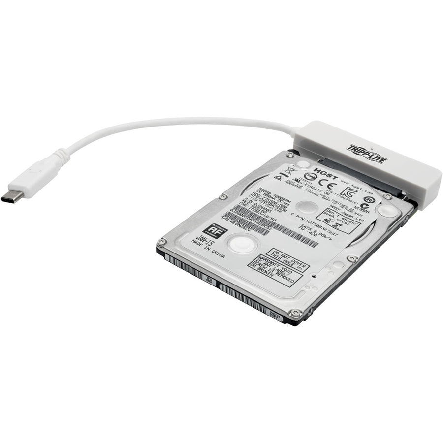 Tripp Lite 6in USB-C Gen 2 to SATA III Adapter w/ UASP 2.5" Hard Drives