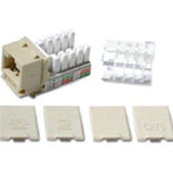 C2G Cat6 RJ45 UTP Keystone Jack - Ivory