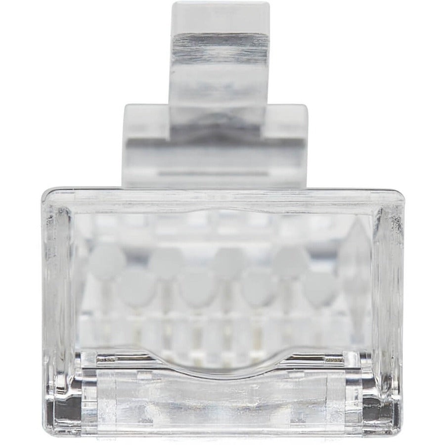 Tripp Lite Cat6 RJ45 Pass-Through UTP Modular Plug, 100 Pack