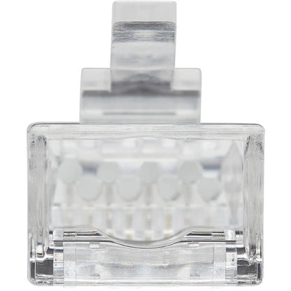 Tripp Lite Cat6 RJ45 Pass-Through UTP Modular Plug, 100 Pack