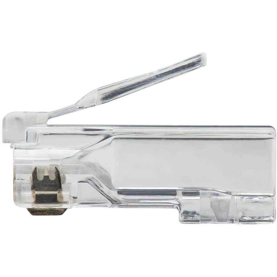 Tripp Lite Cat6 RJ45 Pass-Through UTP Modular Plug, 100 Pack