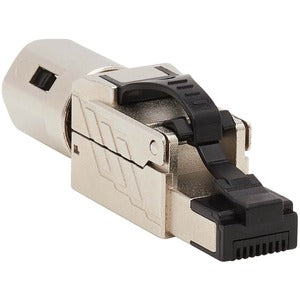 Tripp Lite Cat6a RJ45 Plug MPTL Shielded 100W PoE & PoE++ Zinc Die Cast TAA