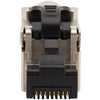 Tripp Lite Cat6a RJ45 Plug MPTL Shielded 100W PoE & PoE++ Zinc Die Cast TAA