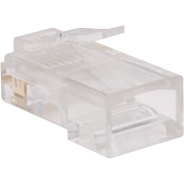 Tripp Lite RJ45 for Solid / Standard Conductor 4-Pair Cat5e Cat5 Cable 100 Pack