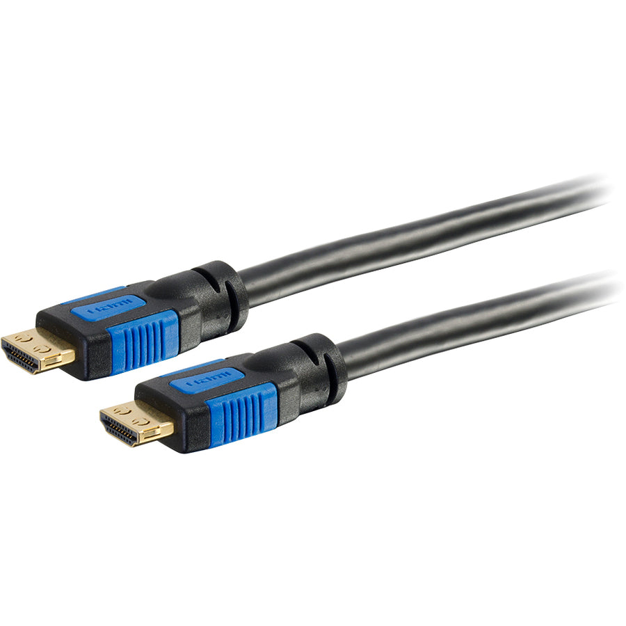 C2G 25ft 4K HDMI Cable with Ethernet and Gripping Connectors - M/M