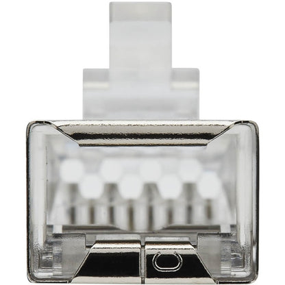 Tripp Lite Cat6 RJ45 Pass-Through FTP Modular Plug, 50 Pack